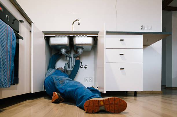 Professional Drain Cleaning technician working in Greenwich, NJ